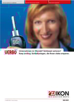 VERSO CLIQ Broschüre Titel