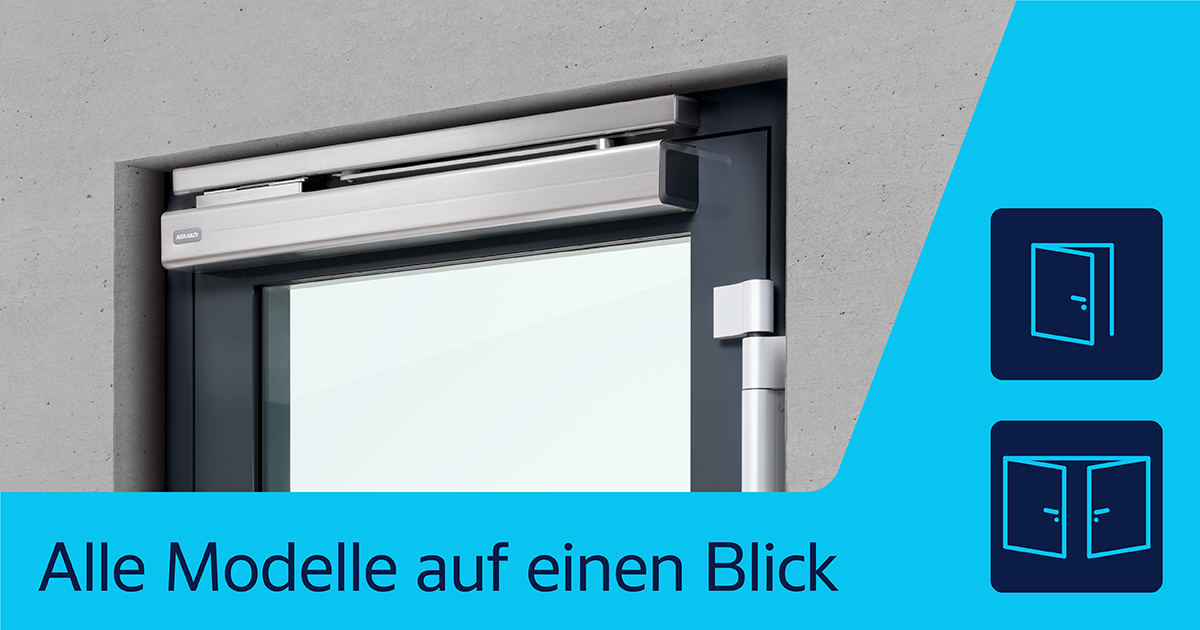 Türschließer Übersicht von ASSA ABLOY