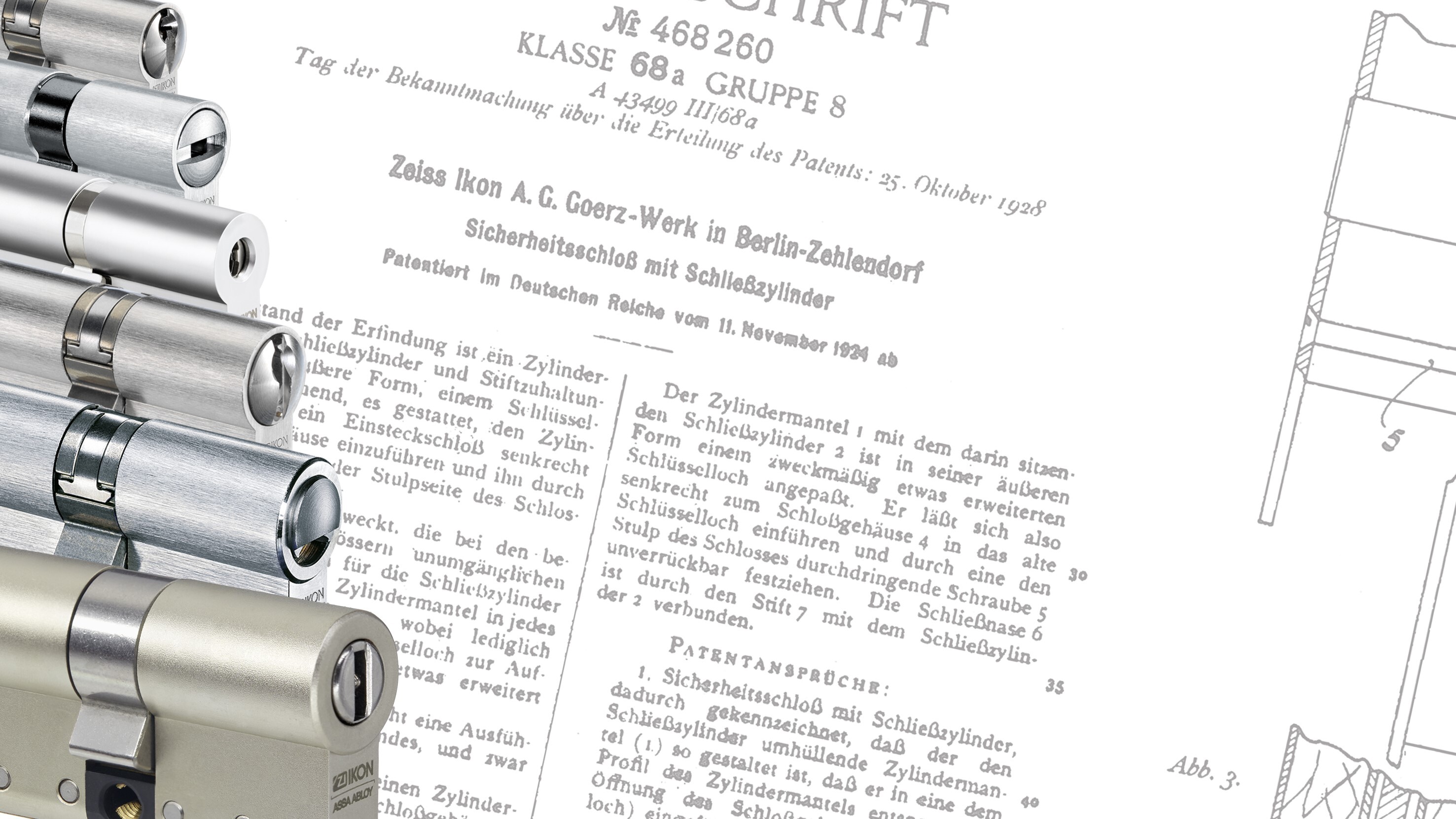 IKON Schließzylinder Patentschrift