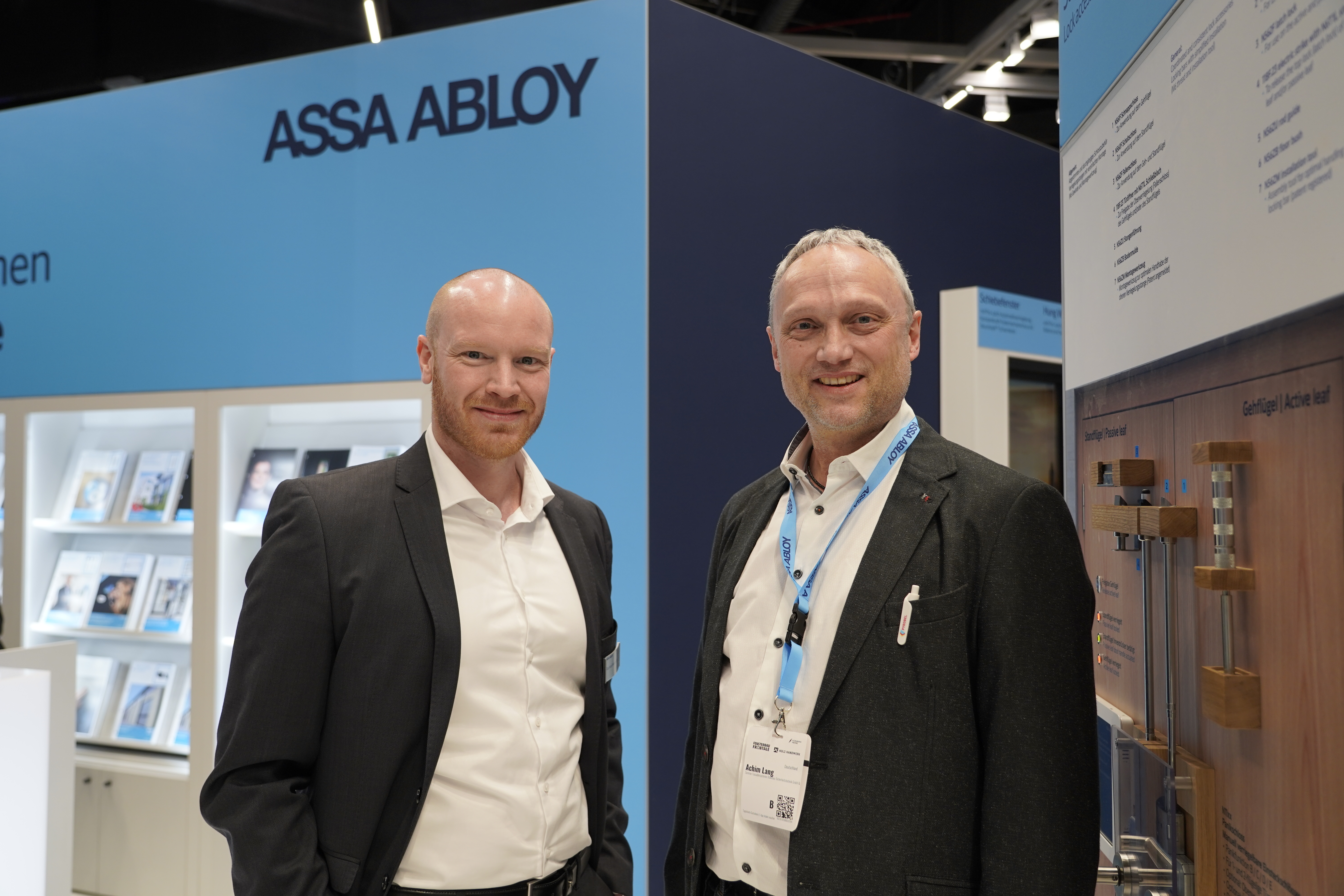 Fa. Sommer und ASSA ABLOY in vertrauensvoller Zusammenarbeit