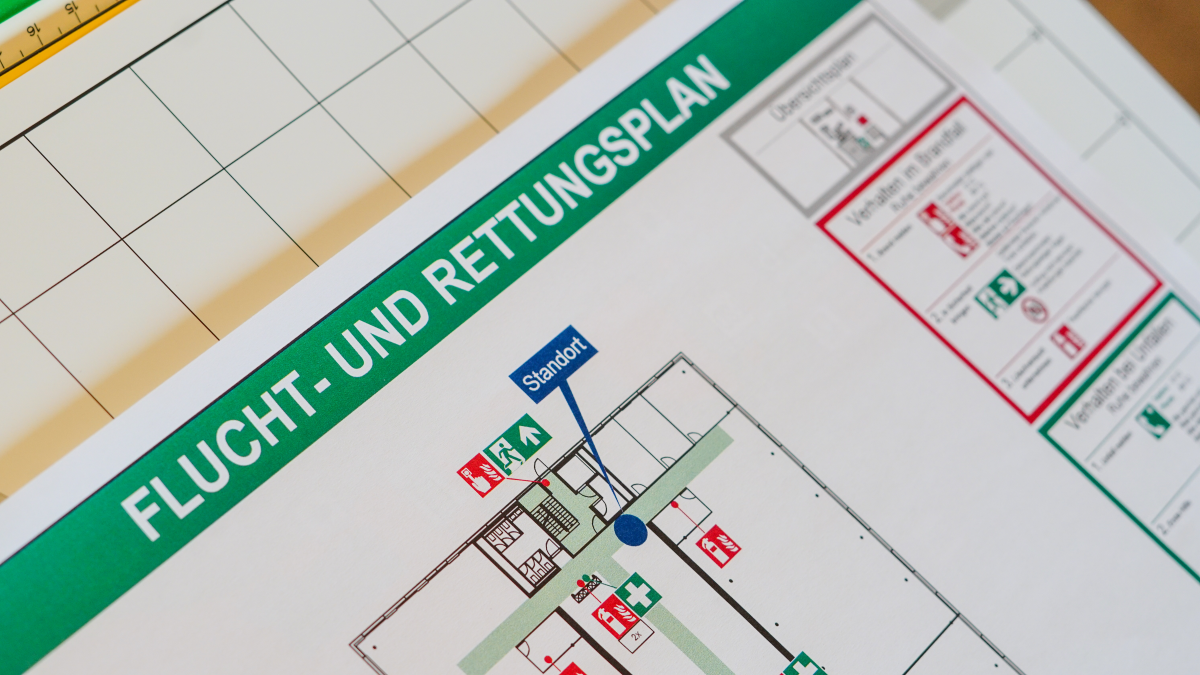 Flucht- und Rettungswegeplan